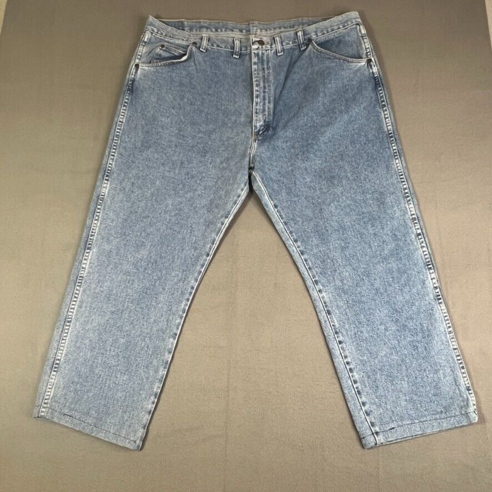 Vintage USA Made Wrangler Jeans Regular Mens 44x30 (42x29.5) 96501SL 100% Cotton